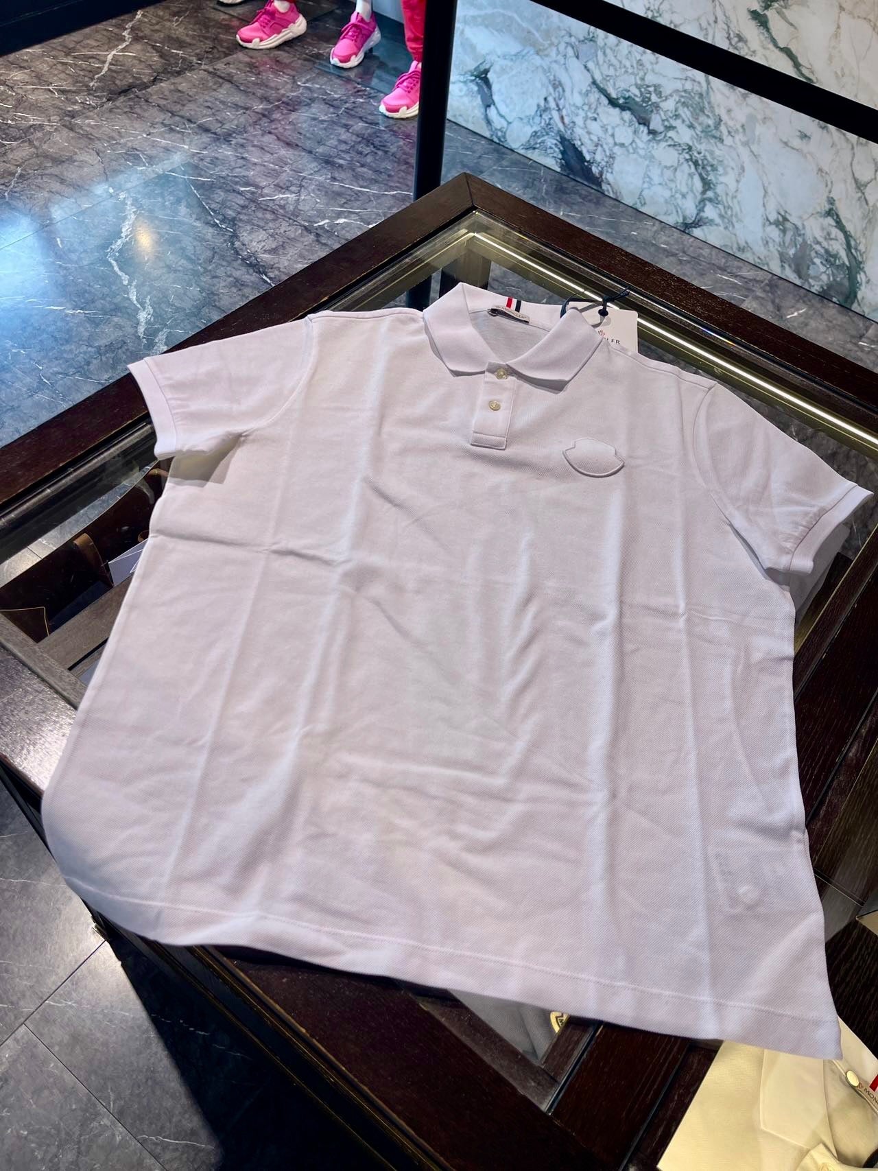 @Moncler Polo 男生款白標上衣/215P144 🔔限時折🉐7980