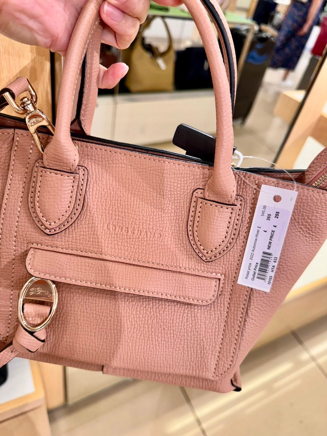 @Longchamp Handbag 手提包/545P255 🔔限時折🉐12280