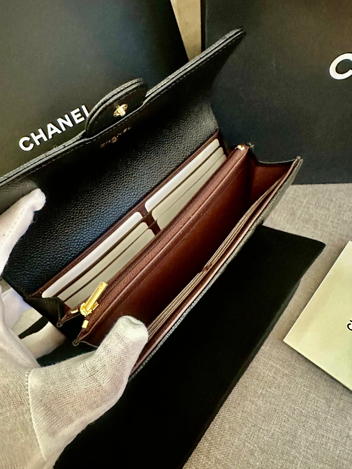 *現貨*CHANEL▪️CF LONG 翻蓋長夾 85折超優惠🉐42330