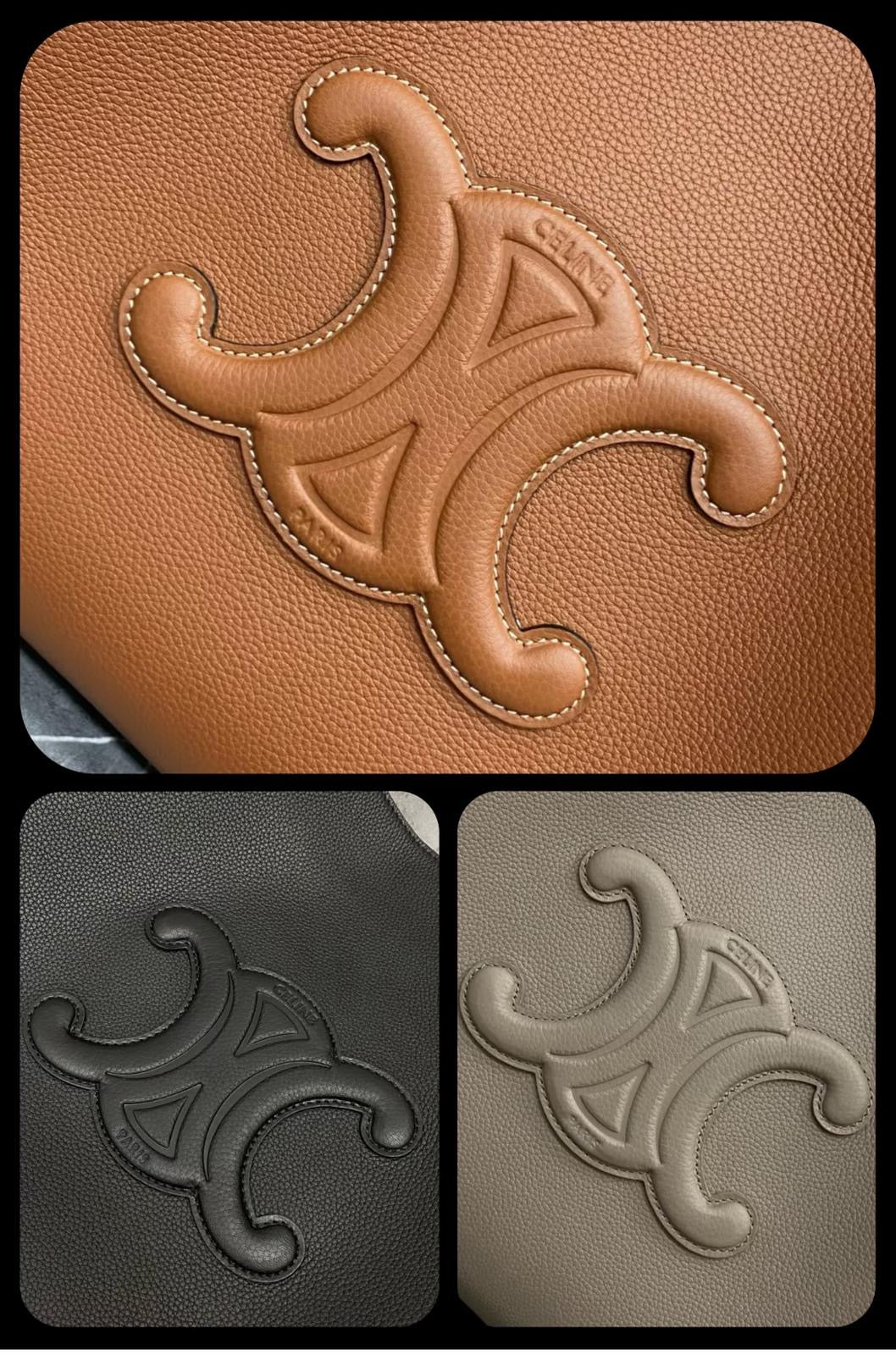 Celine Anais Cuir M/Mini 中款/迷你皮革托特包/E2400E2000🇪🇺