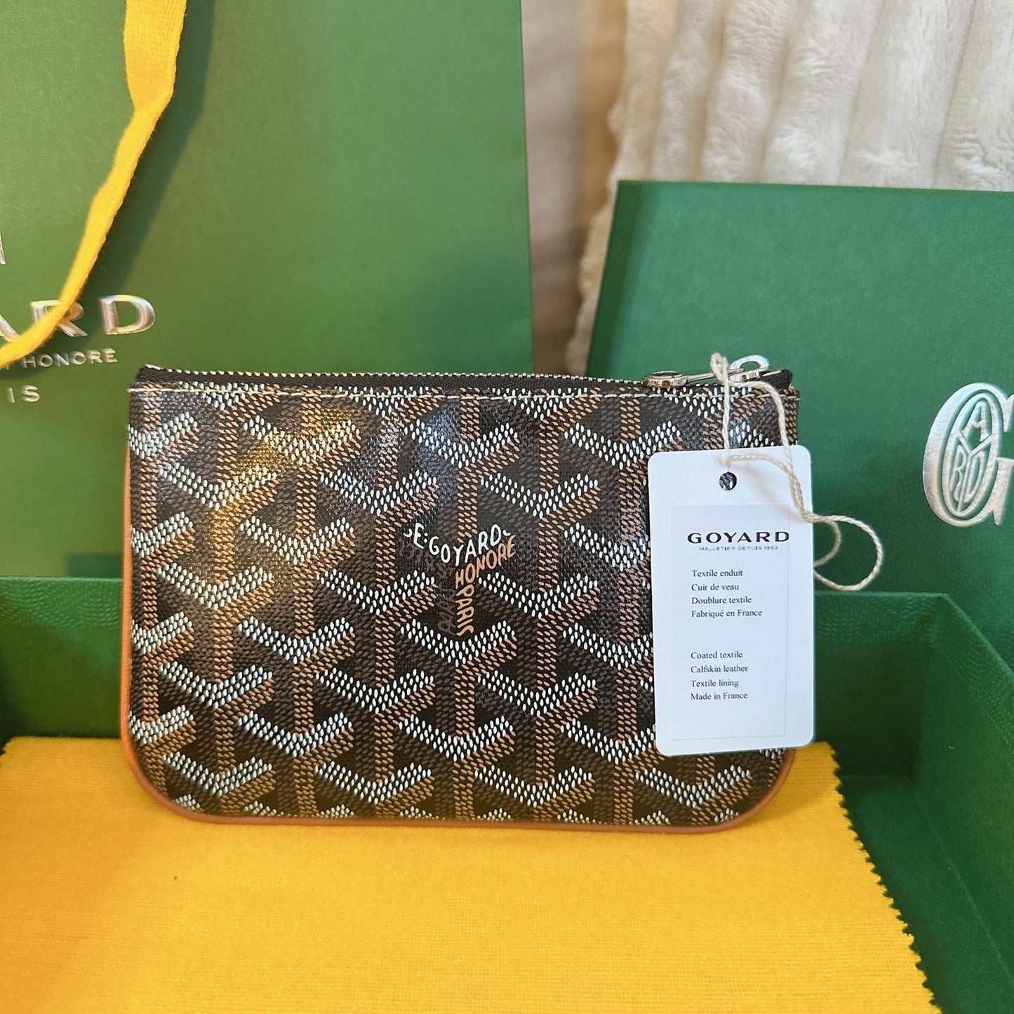 *現貨*Goyard▪️Senat Pouch Mini 一字拉鍊零錢包 P17800 /T25800