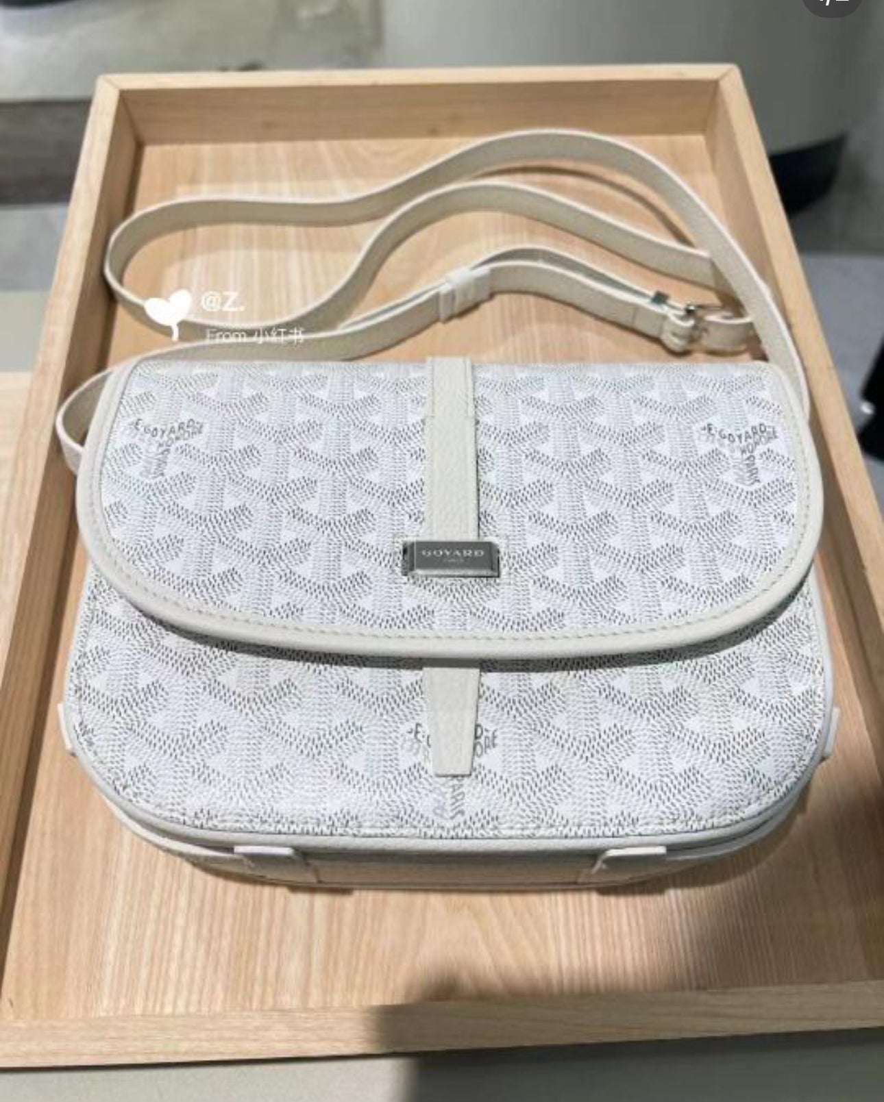 Goyard Belvedere MM 馬鞍郵差包/2195E2560 🍀🉐103400🇪🇺