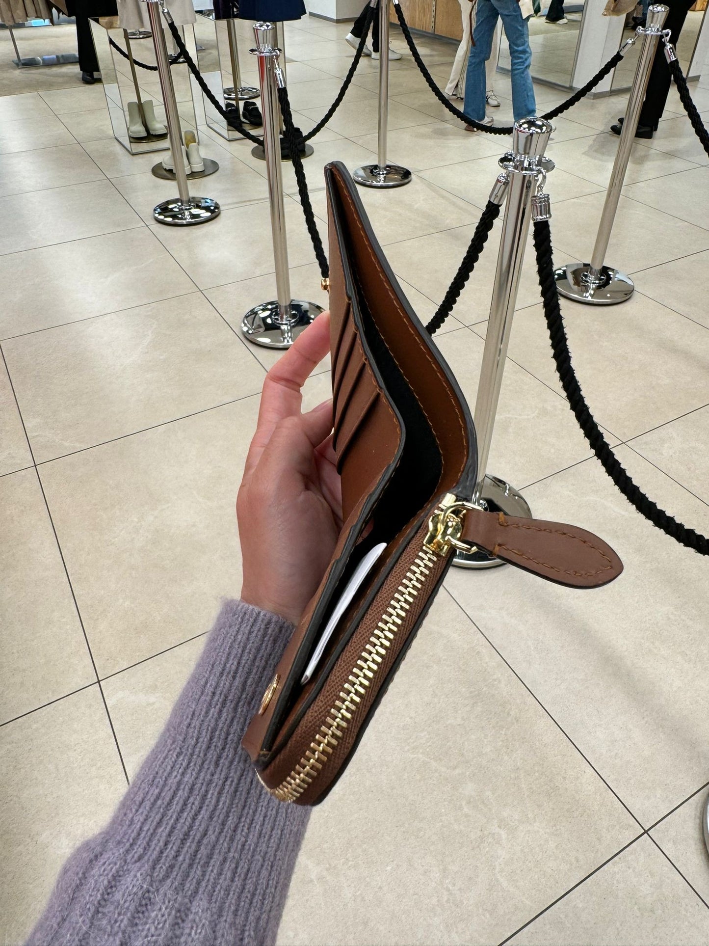 *@Burberry Allington 經典條紋短夾/245P149 🔥下殺🉐7510