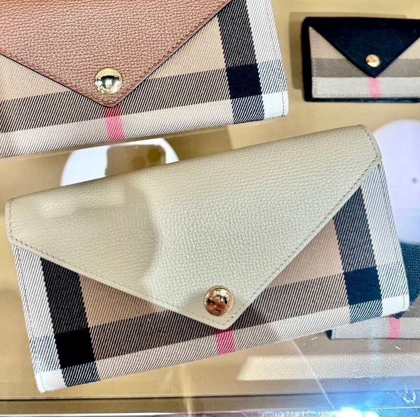 @Burberry▪️Halton 信封長夾/650P189 🔥下殺🉐9310