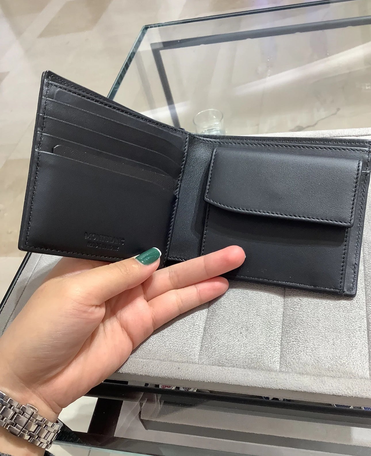 @MontBlanc 萬寶龍內零錢袋短夾 🔔限時折🉐6800
