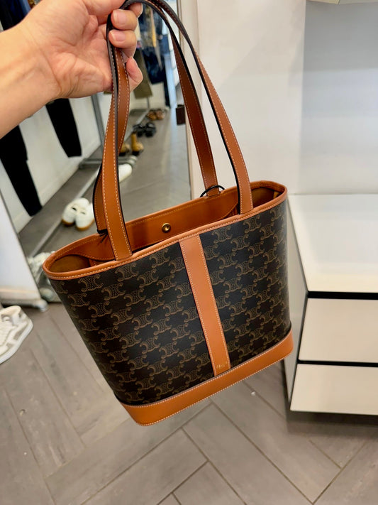 @Celine Outlet Cabas S 小款老花手提包