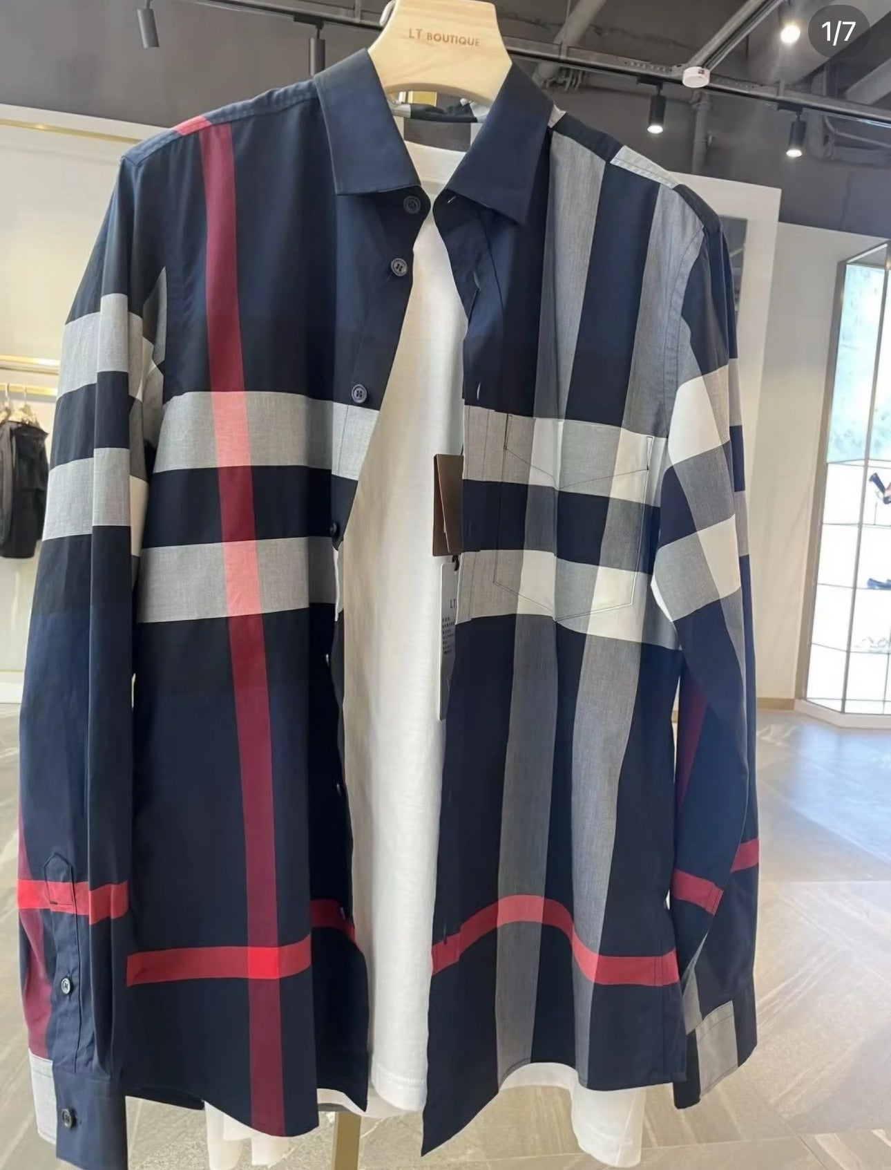 @Burberry Shirt 男生款襯衫上衣/470P209 🔥下殺🉐11000