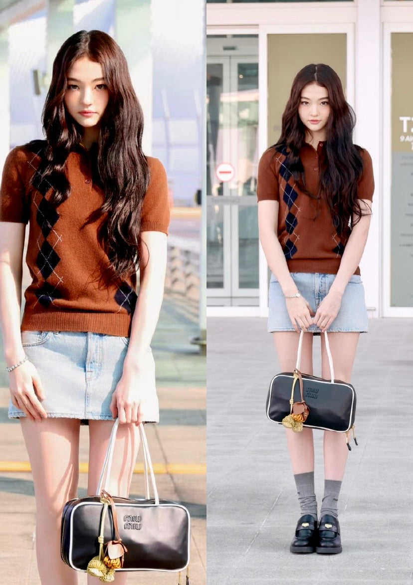 MiuMiu Beau Leather M/L 皮革公文包/E2750E2950 🇪🇺