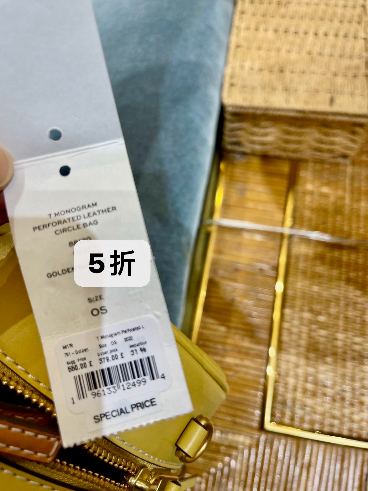 @Tory Burch T Monogram 十字圓餅包/550P379 🔥折上六折🉐11030