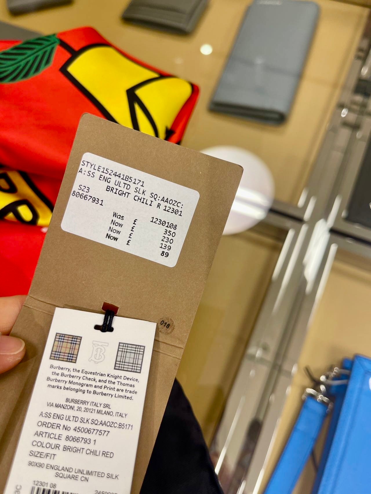 @Burberry 方巾/350P89 🔥下殺🉐5510