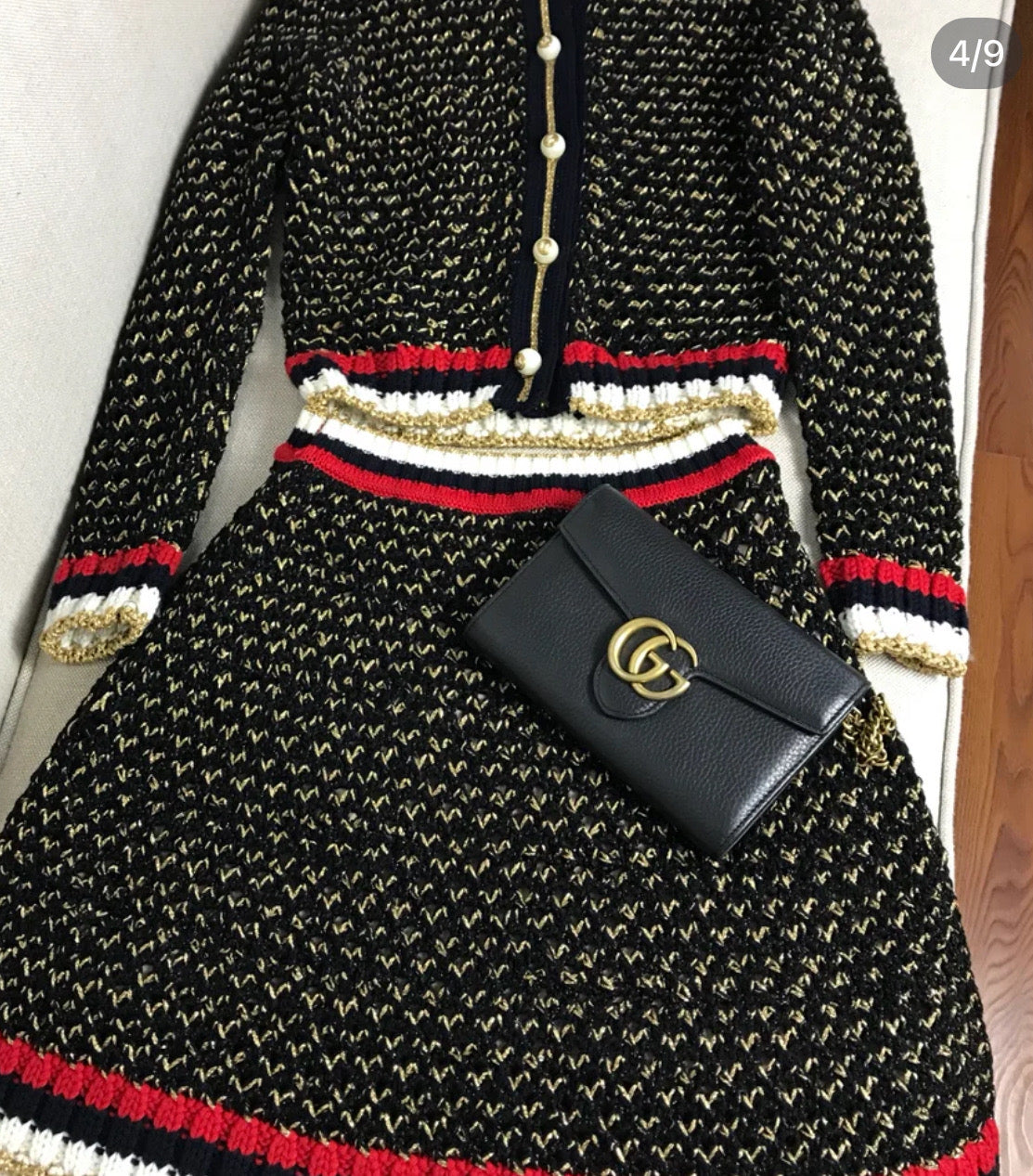 *@Gucci GG Marmont Long W 馬夢長夾/520P355 🔔限時折🉐16980
