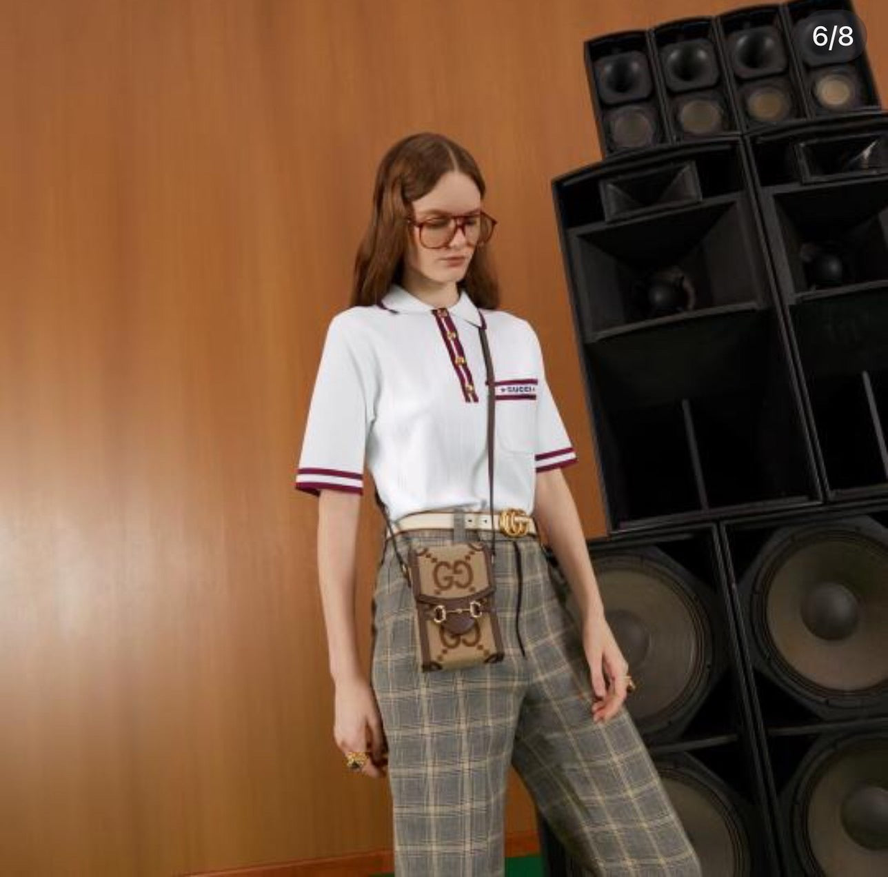 *@Gucci Jumbo GG 手機包/830P585 🔔限時折🉐27330