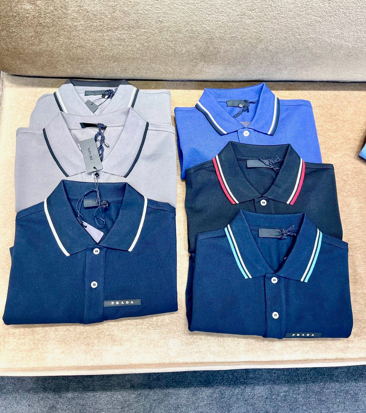 @Prada Polo 多色品牌Polo衫/580P230 🔔限時折🉐11150