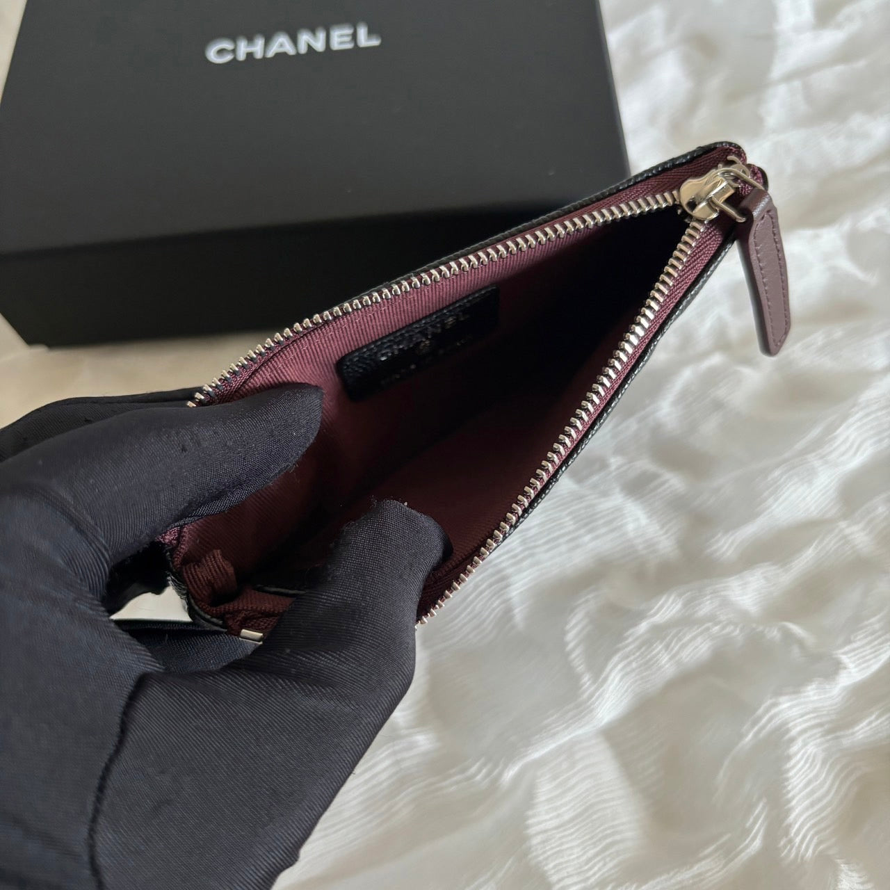 *現貨*CHANEL▪️ZIPPED CASE SMALL 一字拉鍊零錢包 特惠✨🉐22800
