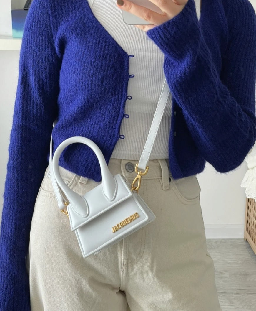 Jacquemus Chiquito Mini 手提包 白色/520/CF300+㊙️折扣🉐15800💰🏷️