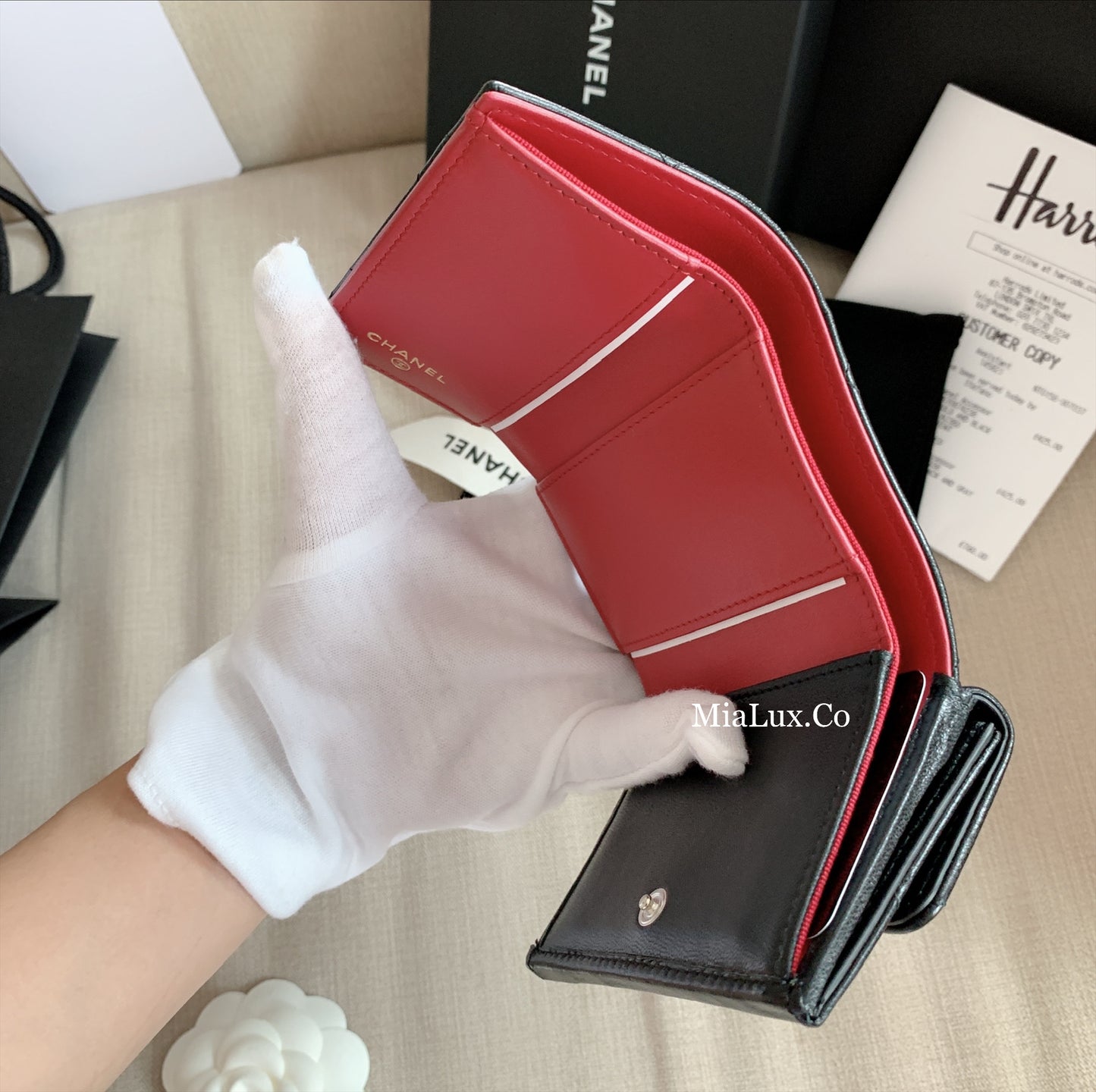 CHANEL▪️19 翻蓋雙層短夾 -