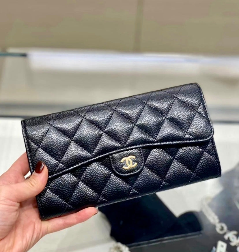 *現貨*CHANEL▪️CF LONG 翻蓋長夾 85折超優惠🉐42330