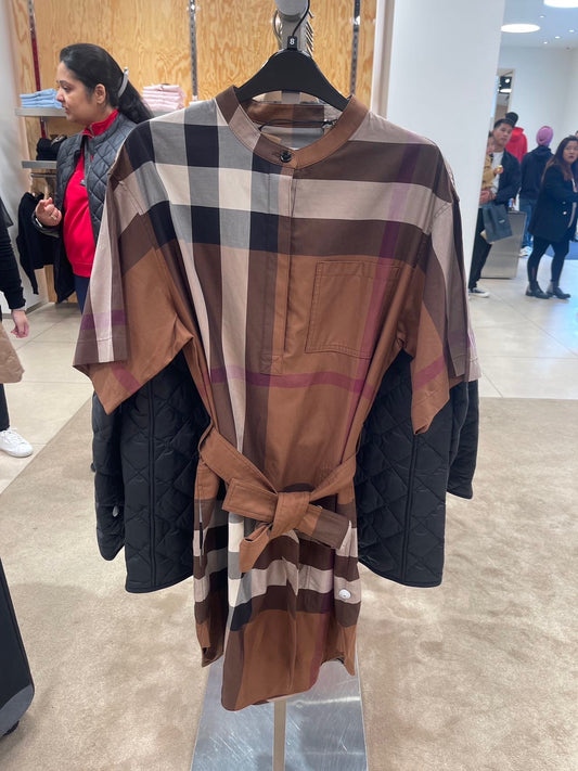 @Burberry Abbie 格紋衣裙/690P350 🔥下殺🉐16550