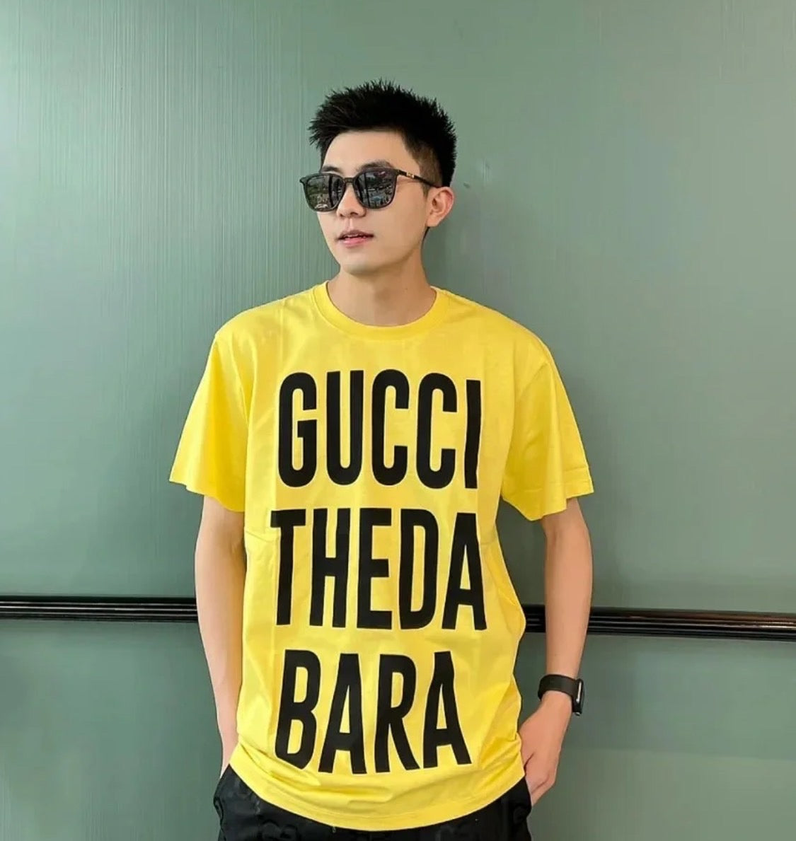 @Gucci 文字T恤上衣/119 🔥下殺🉐6860