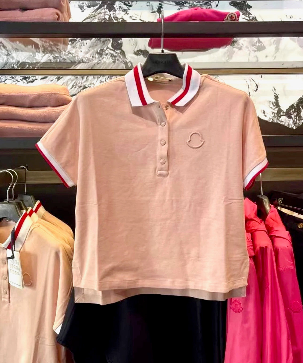 @Moncler Polo 馬卡龍POLO上衣/245P164 🔔限時折🉐8880