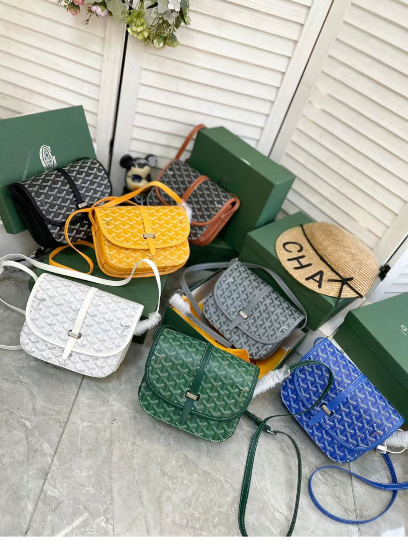 Goyard▪️Belvedere PM 馬鞍郵差包/2020E2300 🍀🉐93000🇪🇺