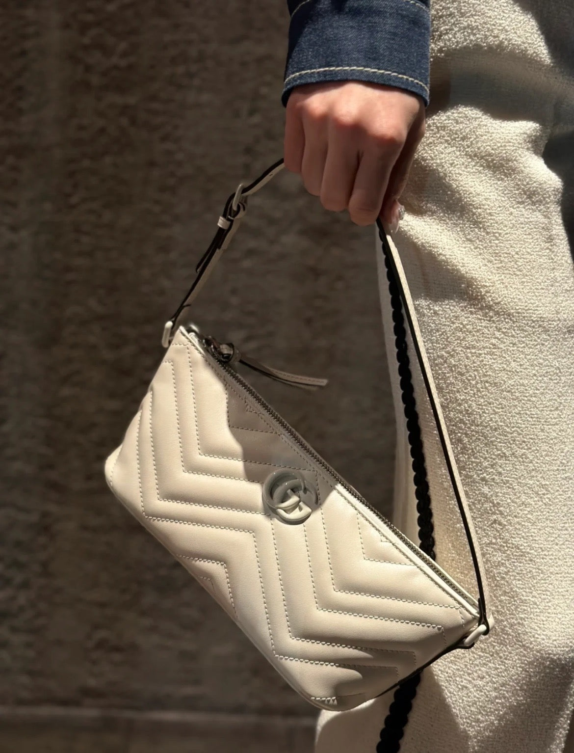 @Gucci▪️GG Marmont 2.0 Padded 腋下包/1020P715 🔔限時折🉐33180 💰