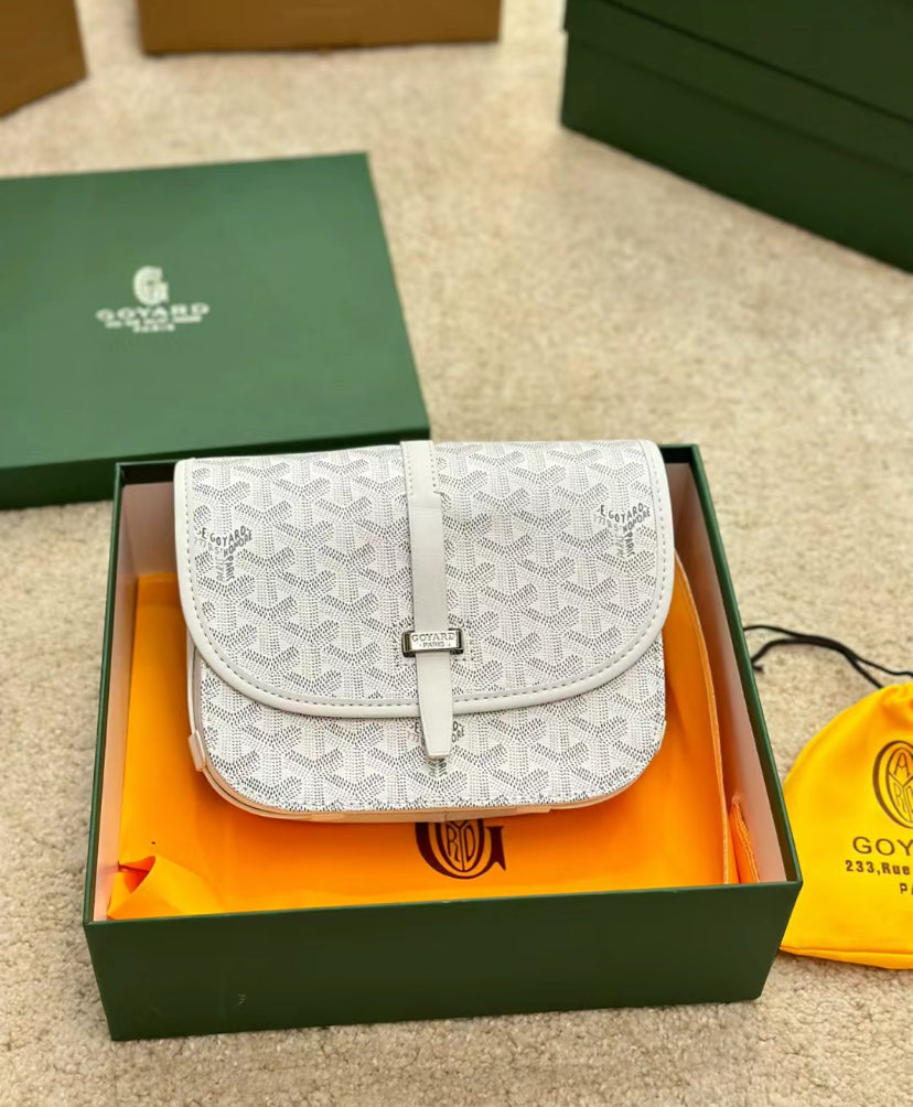 Goyard▪️Belvedere PM 馬鞍郵差包/2020E2300 🍀🉐93000🇪🇺