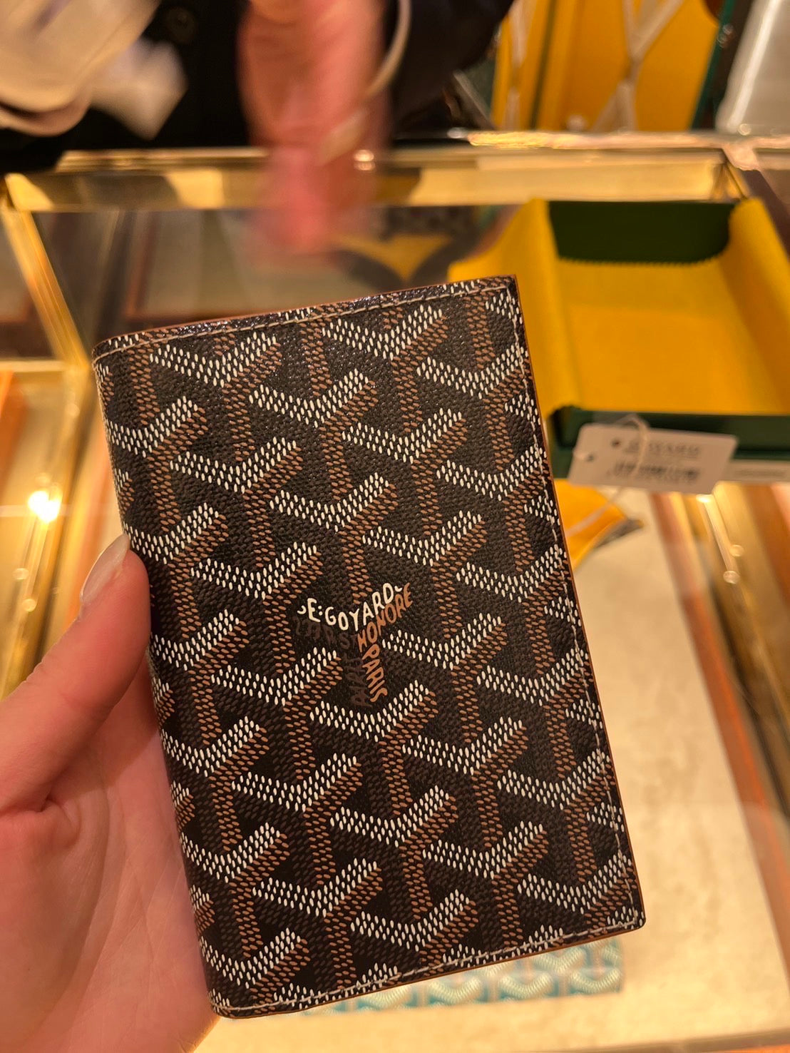 Goyard Grenelle Passport Holder 經典護照套/E585 🍀🉐24400🇪🇺