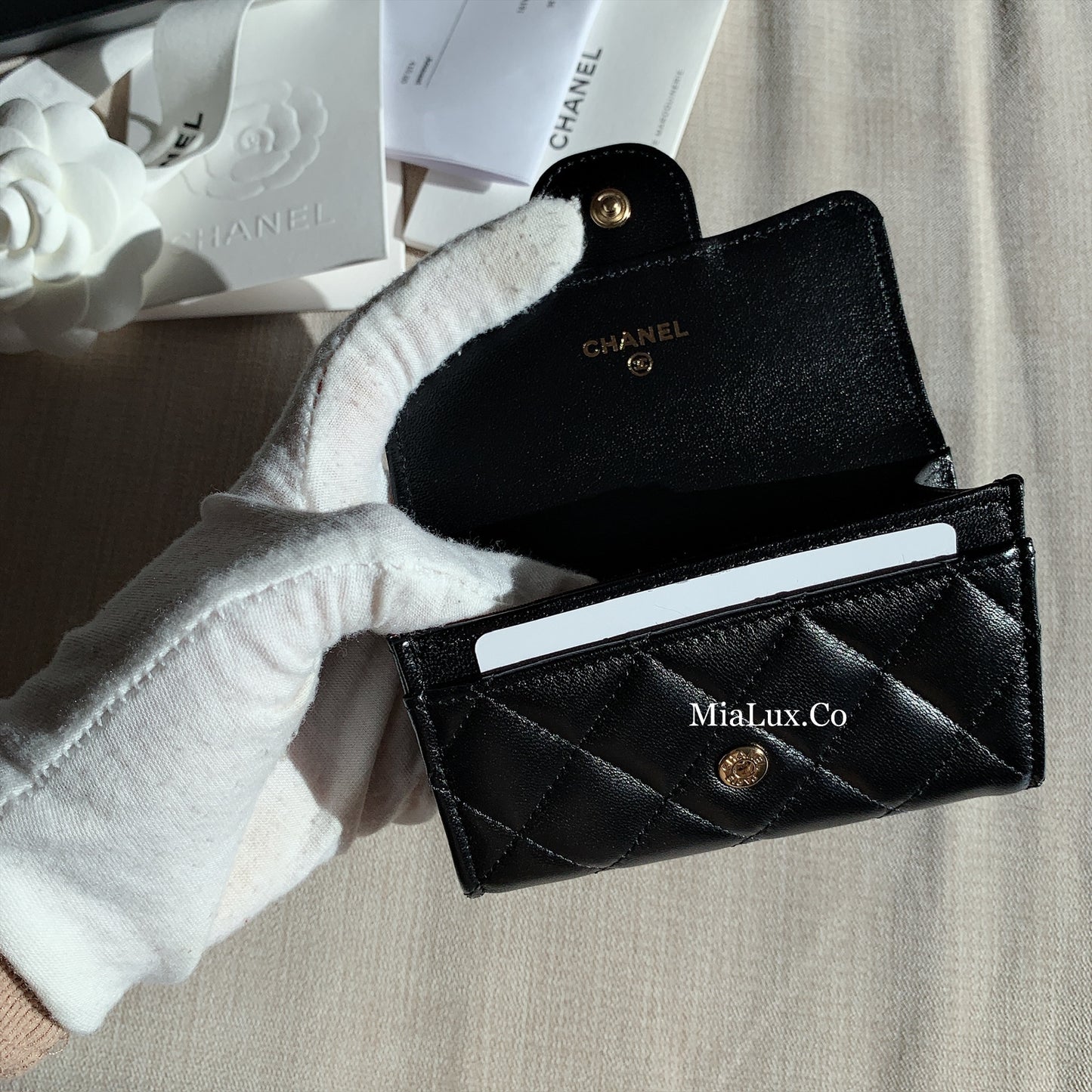 CHANEL▪️CF 單層翻蓋卡包/560 🉐24520