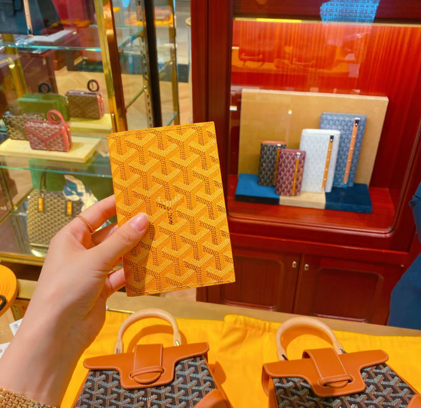 Goyard Grenelle Passport Holder 經典護照套/E585 🍀🉐24400🇪🇺