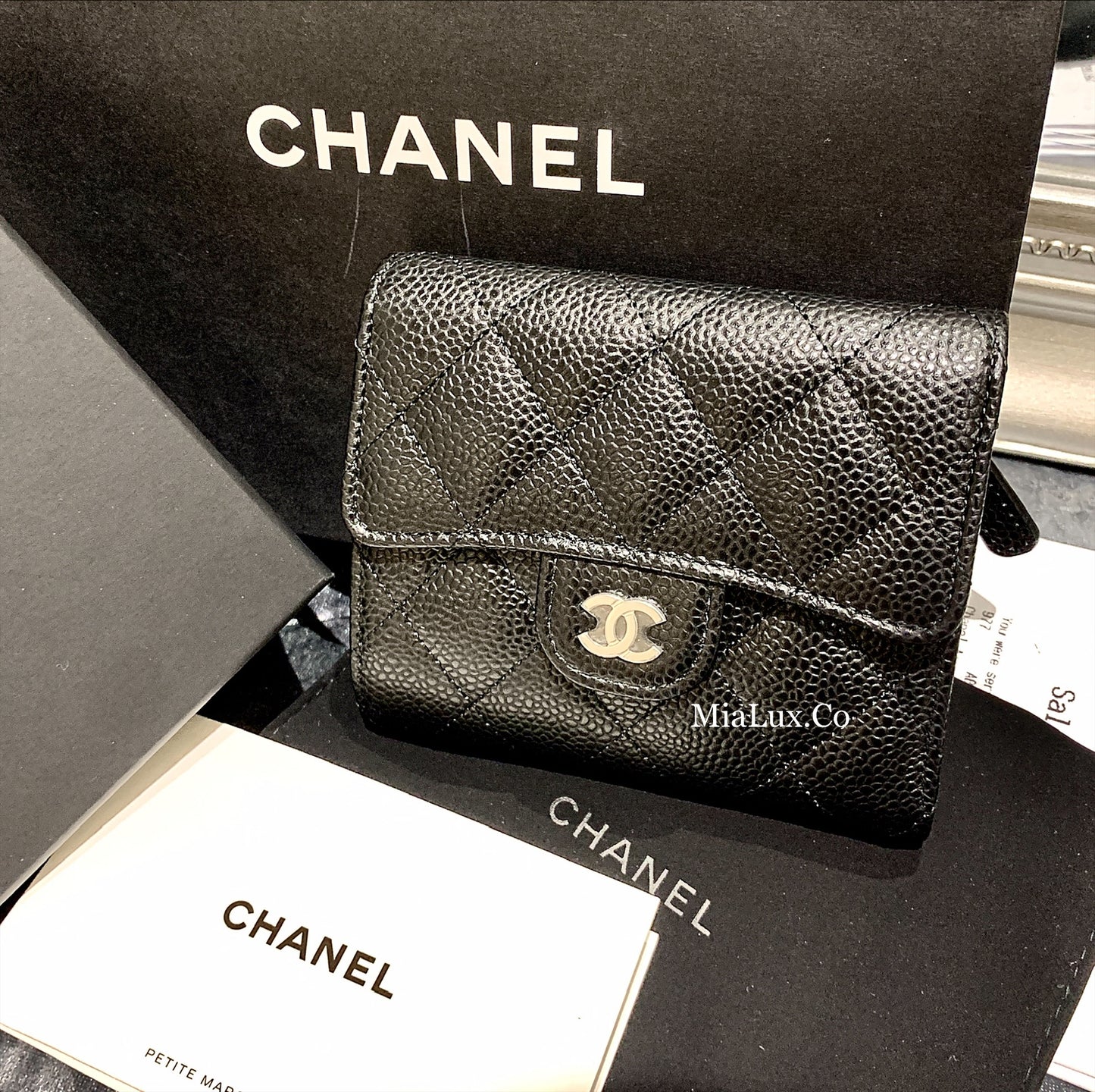 CHANEL▪️CF 三折短夾/850 🉐36800 🏷️