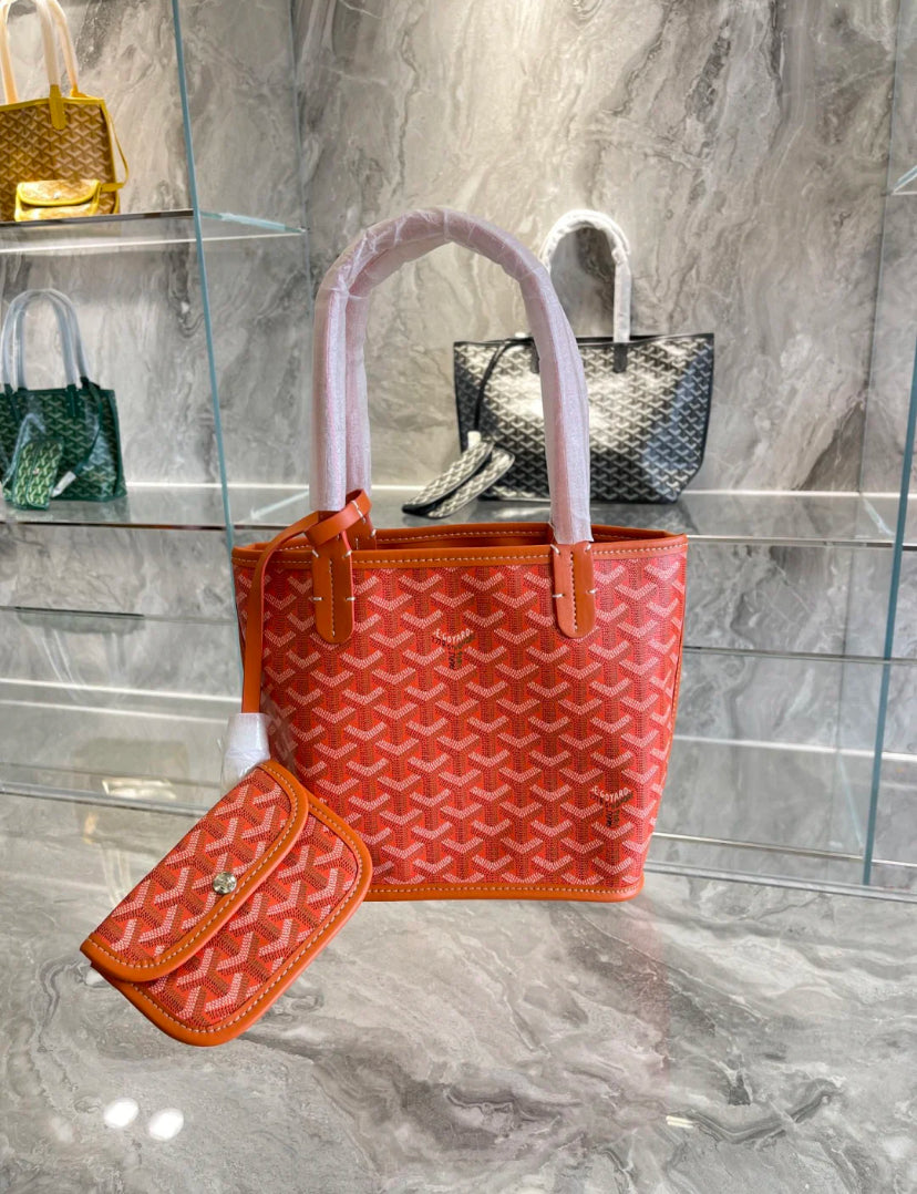 Goyard▪️Anjou Mini 雙面迷你托特/1800E2050 🍀🉐83000🇪🇺