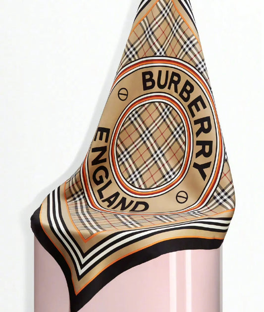 @Burberry 蒙太奇雙面真絲方巾/590P189 🔥下殺🉐9980