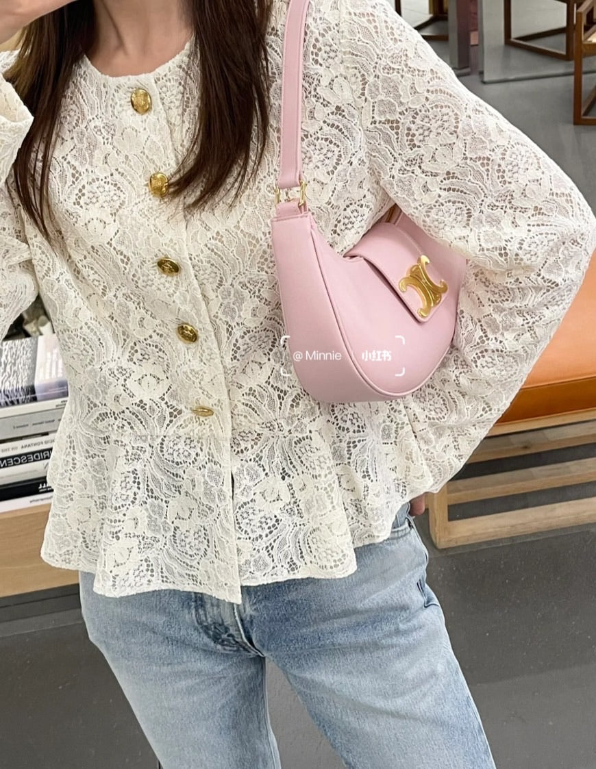 Celine Ava Triomphe M 中款搭扣腋下包/1850E2000 🉐71000🇪🇺