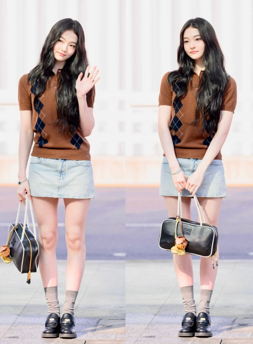 MiuMiu Beau Leather M/L 皮革公文包/E2750E2950 🇪🇺