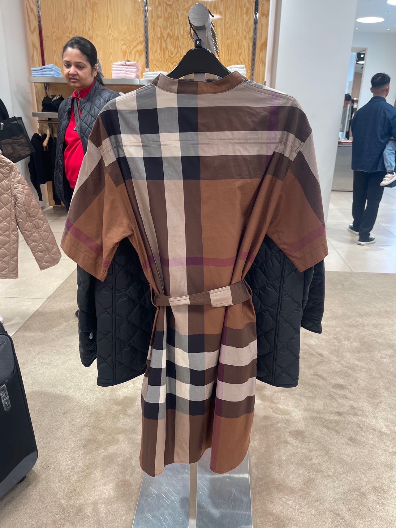 @Burberry Abbie 格紋衣裙/690P350 🔥下殺🉐16550