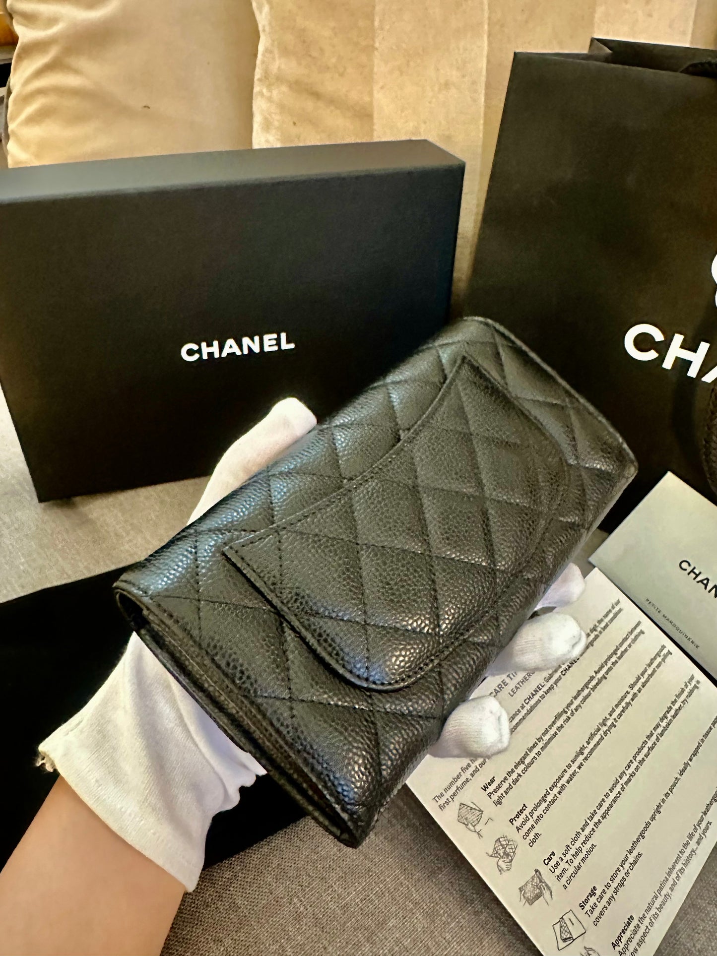 *現貨*CHANEL▪️CF LONG 翻蓋長夾 85折超優惠🉐42330