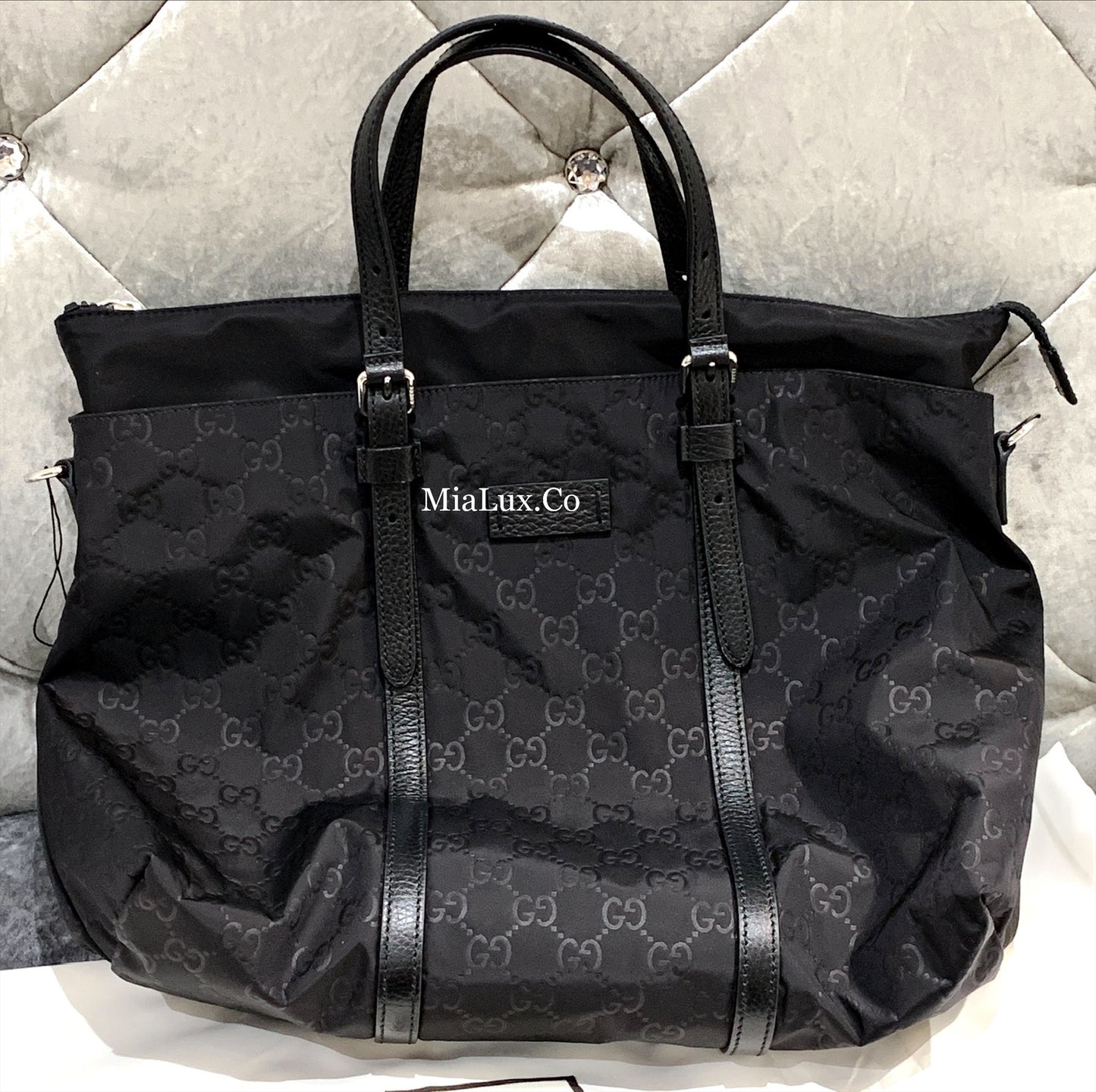 *@Gucci Nylon Tote 尼龍托特包/P495