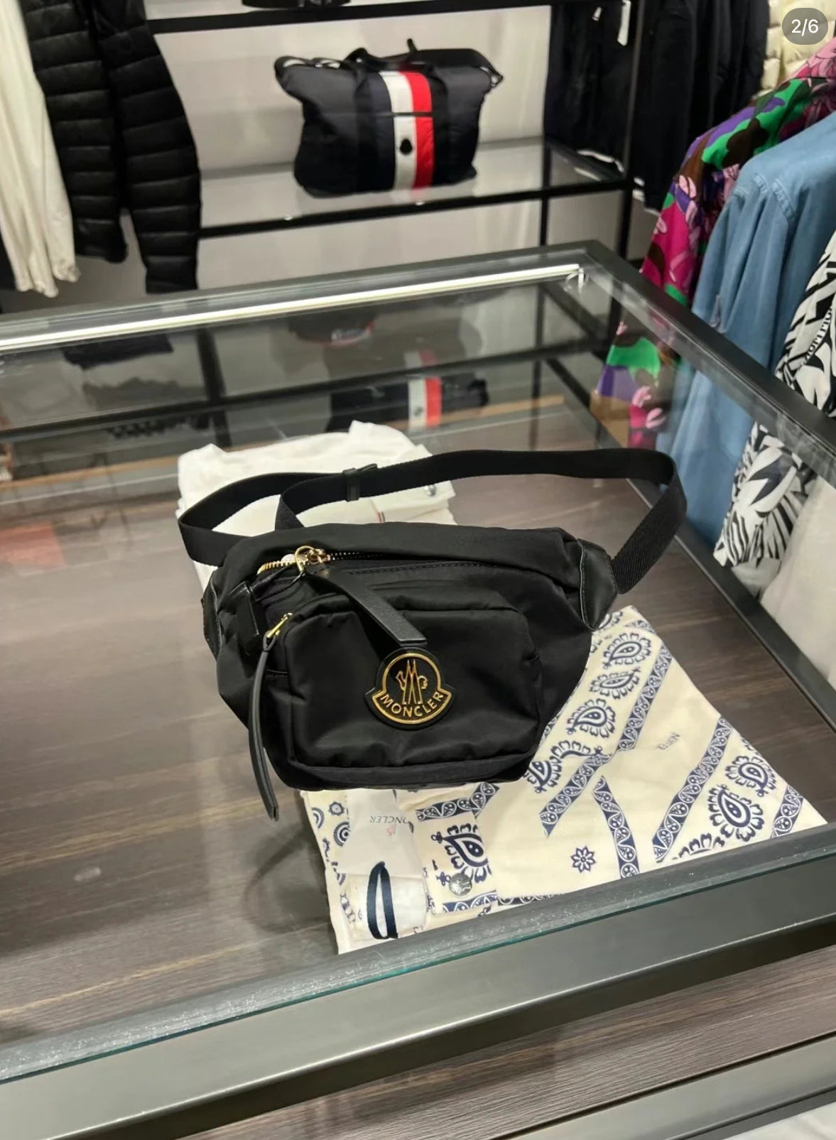 @Moncler Felicie 尼龍腰包/495P332 🔔限時折🉐15740