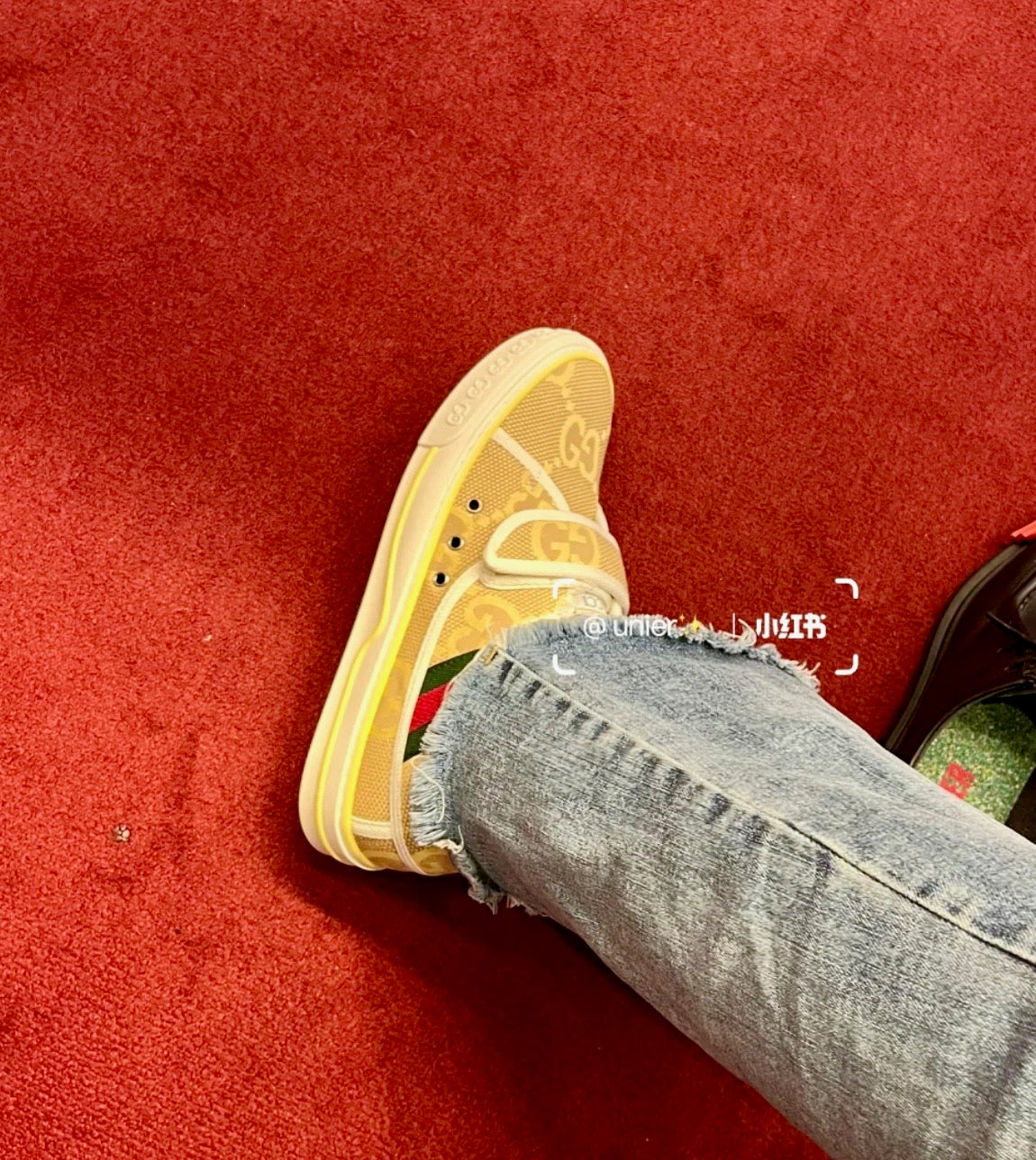 @Gucci Tennis 1977 運動鞋/525P265 🔔限時折🉐12730