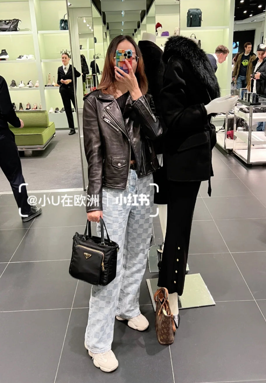 @Prada▪️Tessuto 尼龍肩背手提包/800🔔限時折🉐37000
