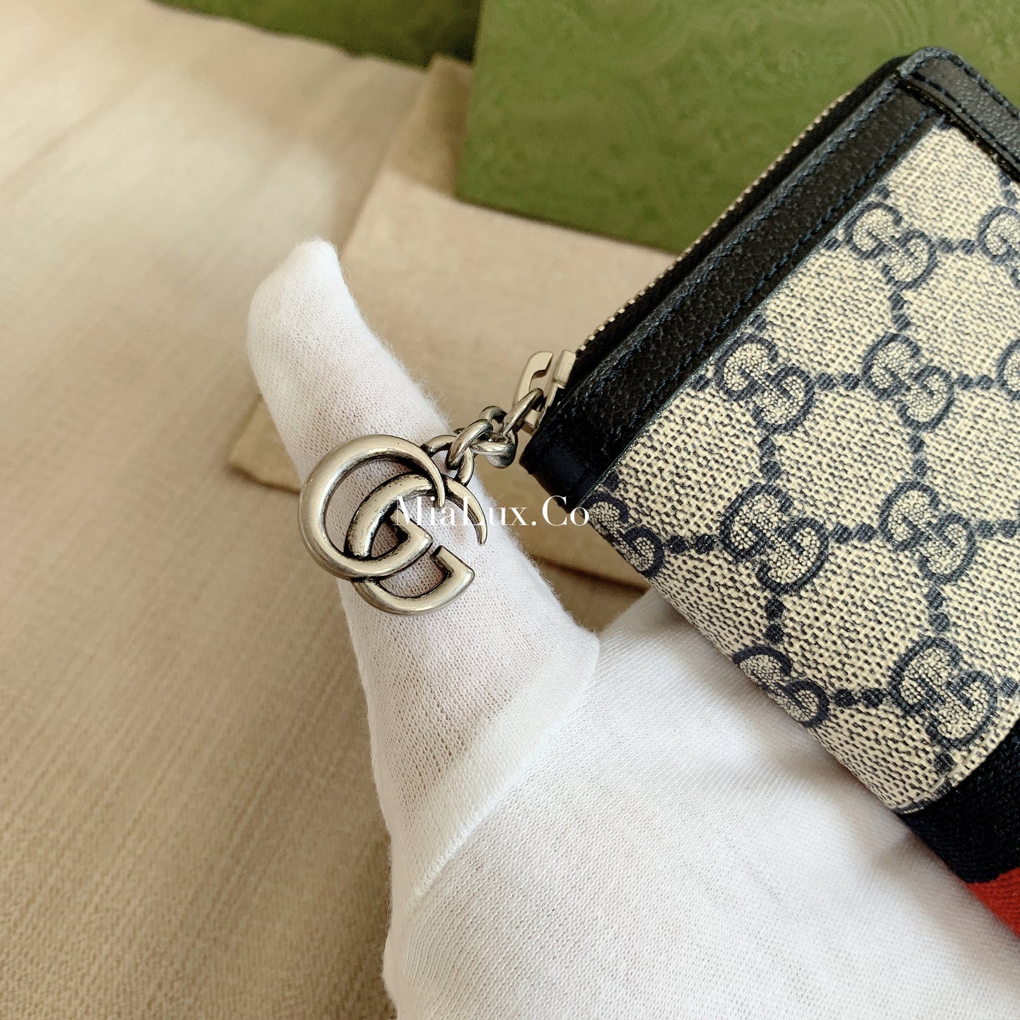 Gucci▪️Ophidia GG Zip 老花拉鍊長夾/540E595 🉐22420🇪🇺
