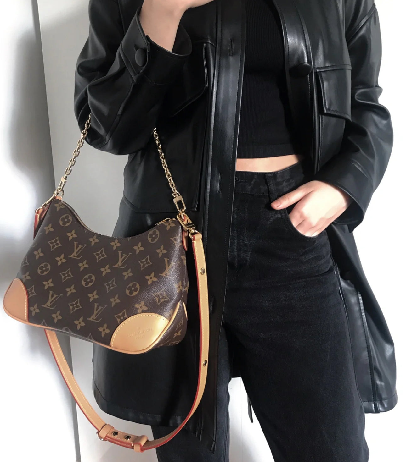 LV▪️Boulogne 老花牛角包/1850✨🉐78700
