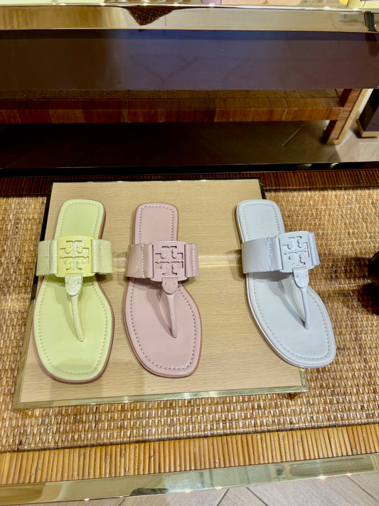 @Tory Burch Georgia Sandal 品牌人字拖鞋/310P199 🔥折上八折🉐7960