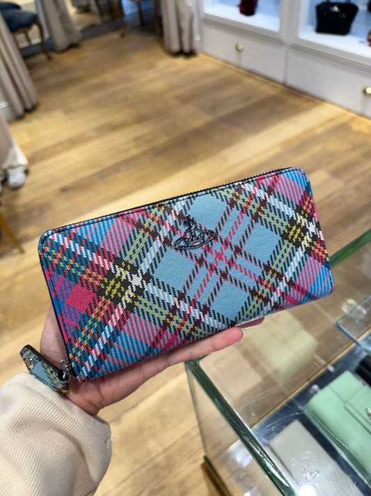 @VW Biogreen 蘇格蘭格紋長夾/200P130 🔔限時折🉐6650