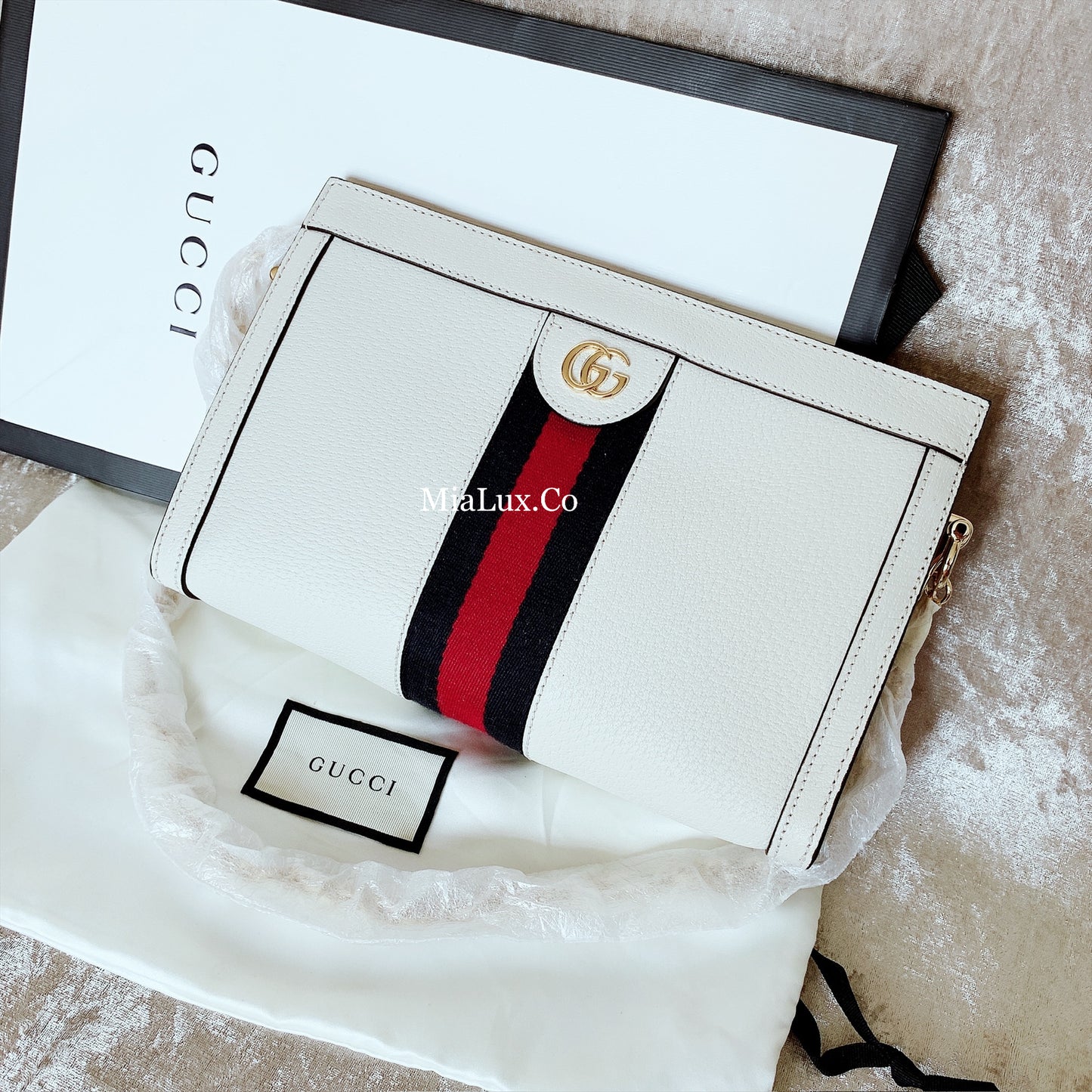 @Gucci▪️Ophidia S 小款手拿肩背鏈包/P1510 🔔限時折🉐68950