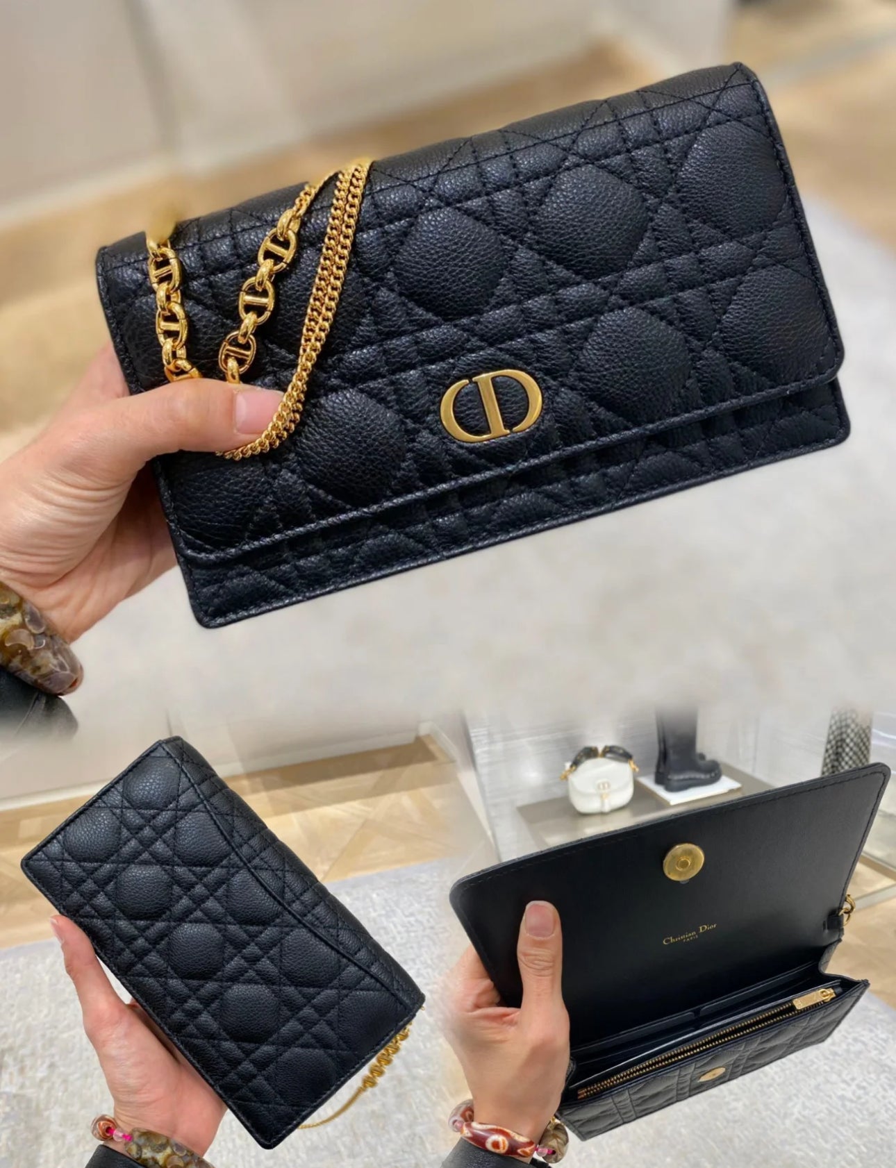 Dior Caro Pouch 鏈包/E2000🉐67980🏷️