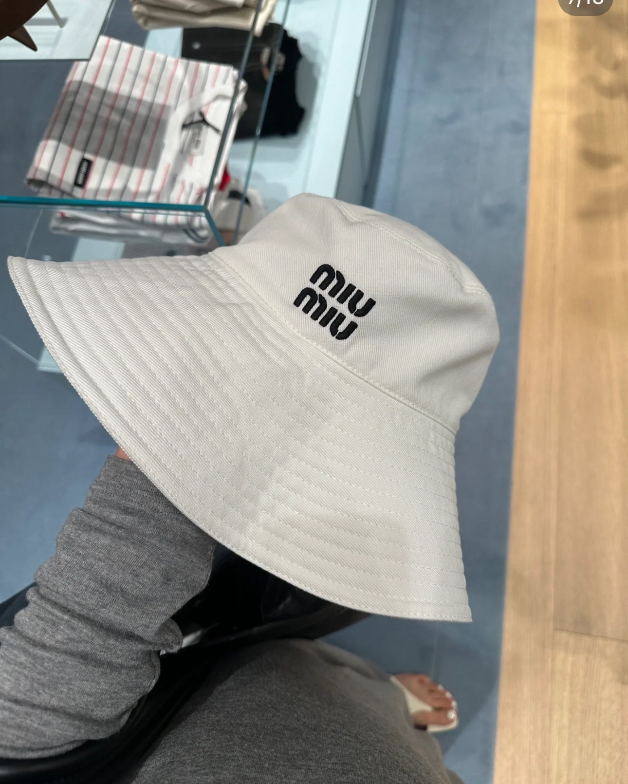 @MiuMiu Outlet Hat 寬沿帽 🉐14990