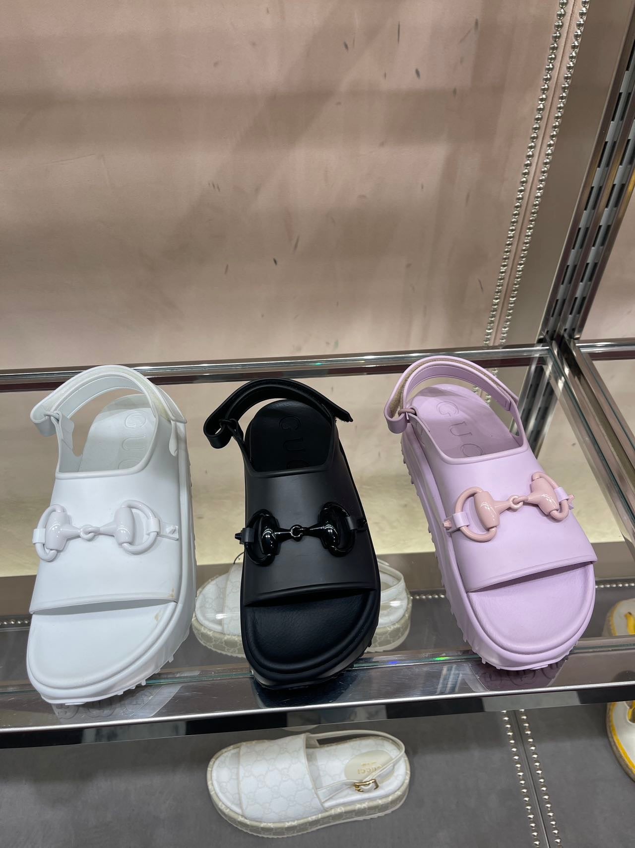 @Gucci Miami 果凍馬銜涼鞋/545P275 🔔限時折🉐13180
