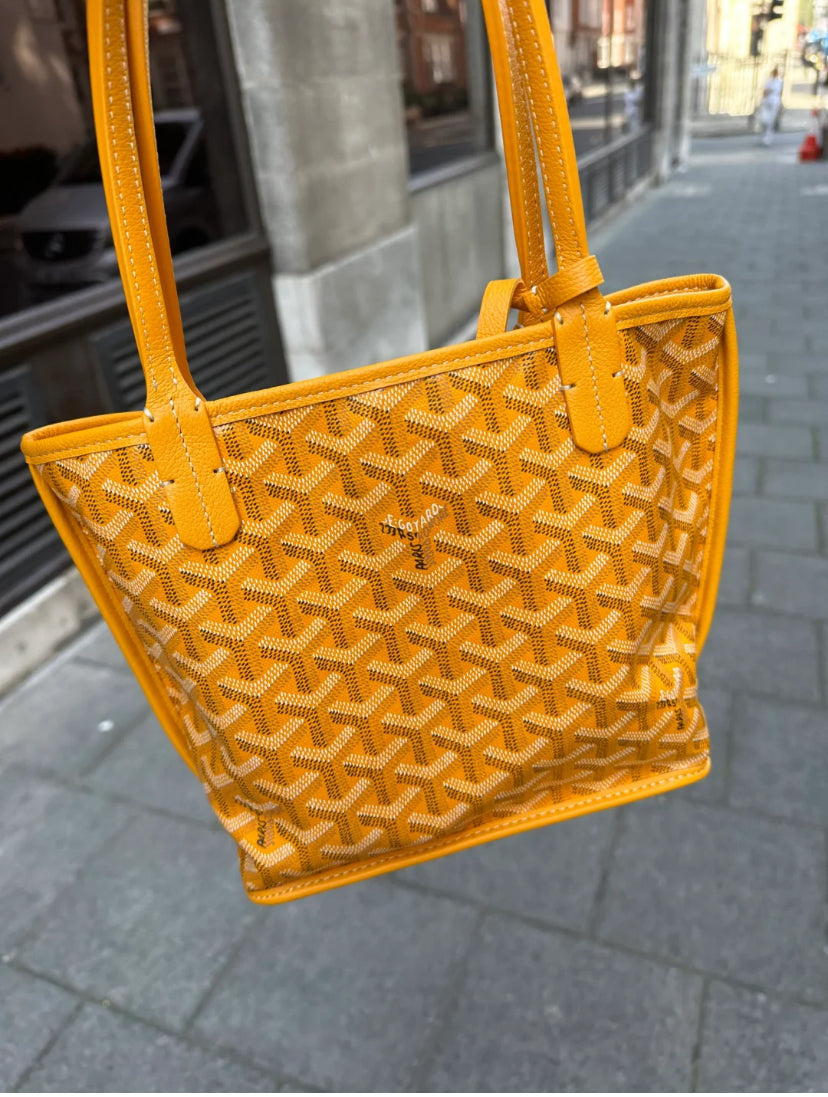 Goyard▪️Anjou Mini 雙面迷你托特/1800E2050 🍀🉐83000🇪🇺